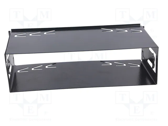 4CARMEDIA Semi-bastidor de montaje de radio 1 DIN para JVC y Kenwood, negro 4CARMEDIA Semi-bastidor de montaje de radio 1 DIN para JVC y Kenwood, negro