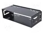 4CARMEDIA Semi-bastidor de montaje de radio 1 DIN para JVC y Kenwood, negro