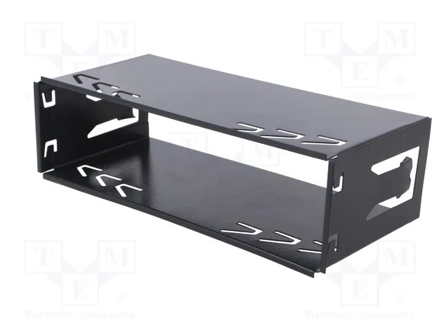 4CARMEDIA Semi-bastidor de montaje de radio 1 DIN para JVC y Kenwood, negro 4CARMEDIA Semi-bastidor de montaje de radio 1 DIN para JVC y Kenwood, negro