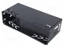 4CARMEDIA Semi-bastidor de montaje de radio 1 DIN para JVC y Kenwood, negro