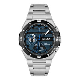 HUGO BOSS Reloj Analógico 1530337 con Correa de Acero Gris