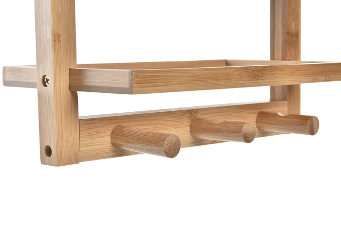 DKD Home Decor Organizador de Bambú para Ducha Natural DKD Home Decor Organizador de Bambú para Ducha Natural