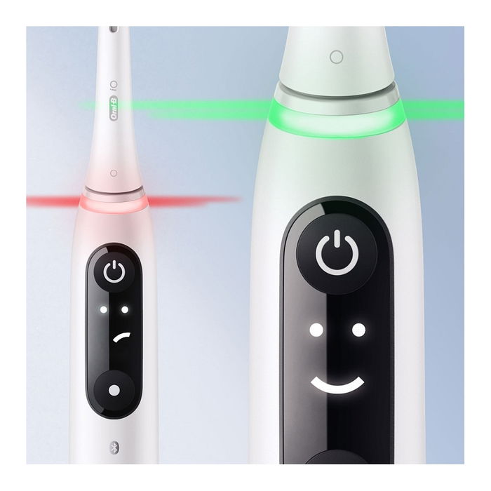 Oral-B Series 6 White Cepillo Dental Vibratorio para Adulto - 5 Modos, Sensor Presión Inteligente, Blanco Oral-B Series 6 White Cepillo Dental Vibratorio para Adulto - 5 Modos, Sensor Presión Inteligente, Blanco