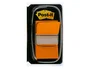 Post-It Banderitas Index 680-4 Naranja con Dispensador