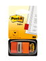 Post-It Banderitas Index 680-4 Naranja con Dispensador