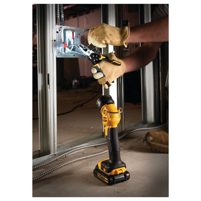 DEWALT DCL040 Lámpara LED Luz de Trabajo Independiente 500 lm Negro Amarillo 18V