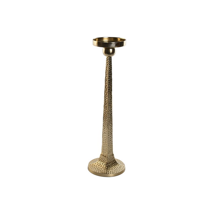 DKD Home Decor Portavelas de Aluminio Dorado 18,5x18,5x64,5 cm DKD Home Decor Portavelas de Aluminio Dorado 18,5x18,5x64,5 cm