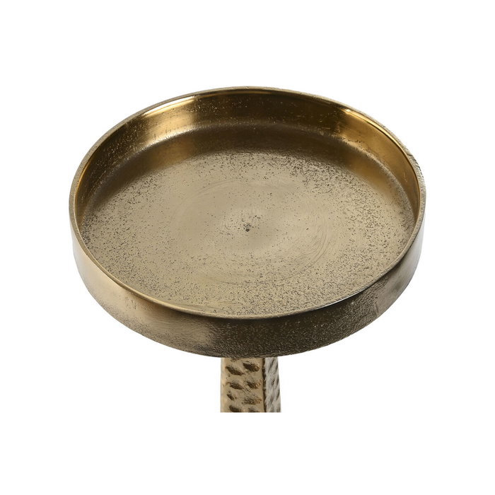 DKD Home Decor Portavelas de Aluminio Dorado 18,5x18,5x64,5 cm DKD Home Decor Portavelas de Aluminio Dorado 18,5x18,5x64,5 cm