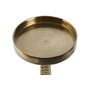 DKD Home Decor Portavelas de Aluminio Dorado 18,5x18,5x64,5 cm