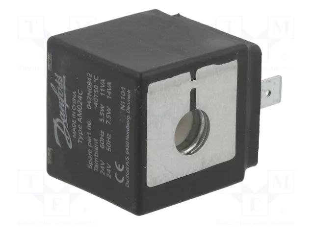 DANFOSS Bobina de electroválvula 24VAC 7,5W 9mm