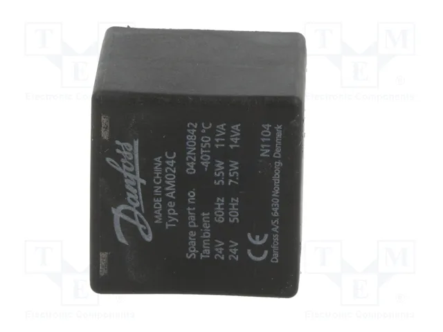 DANFOSS Bobina de electroválvula 24VAC 7,5W 9mm