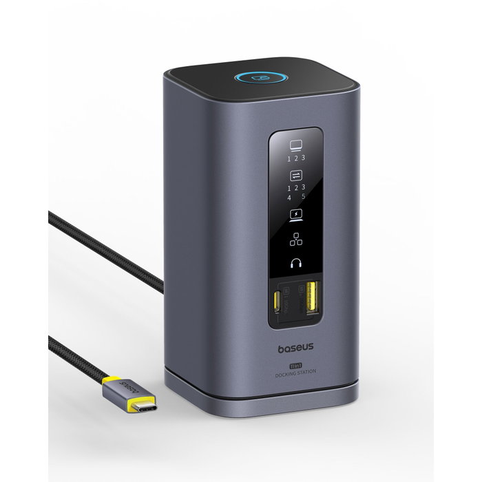 Baseus Spacemate Series 11-in-1 (MAC) Docking Station Gris Baseus Spacemate Series 11-in-1 (MAC) Docking Station Gris