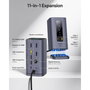 Baseus Spacemate Series 11-in-1 (MAC) Docking Station Gris