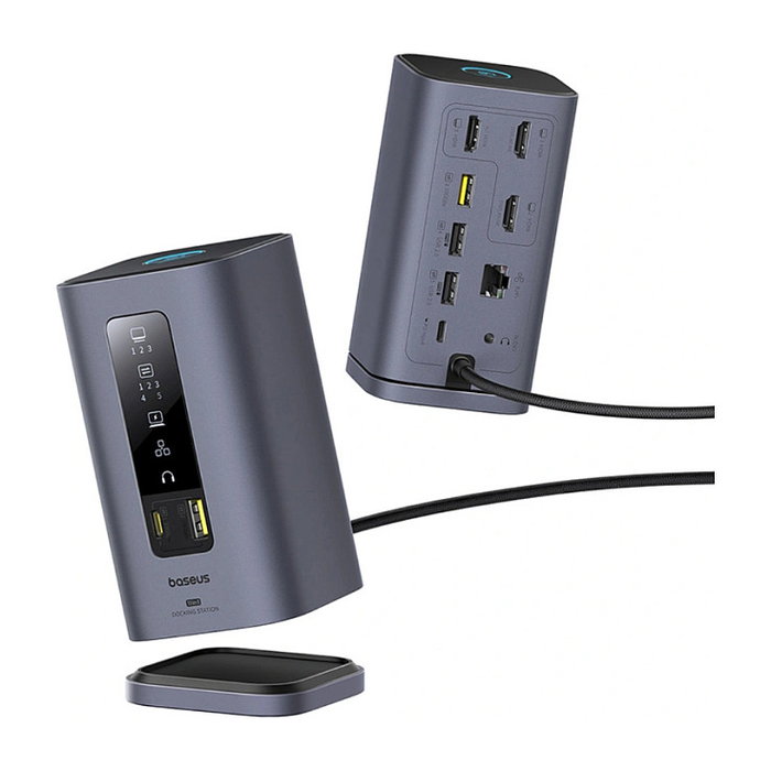 Baseus Spacemate Series 11-in-1 (MAC) Docking Station, Gris