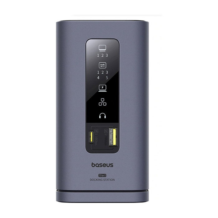 Baseus Spacemate Series 11-in-1 (MAC) Docking Station, Gris