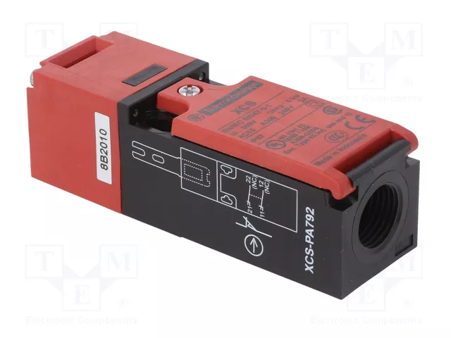 TELEMECANIQUE SENSORS XCSPA Interruptor de seguridad a llave NC x2 IP67