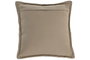 DKD Home Decor Cojín de Lino Gris 50x50x8 cm