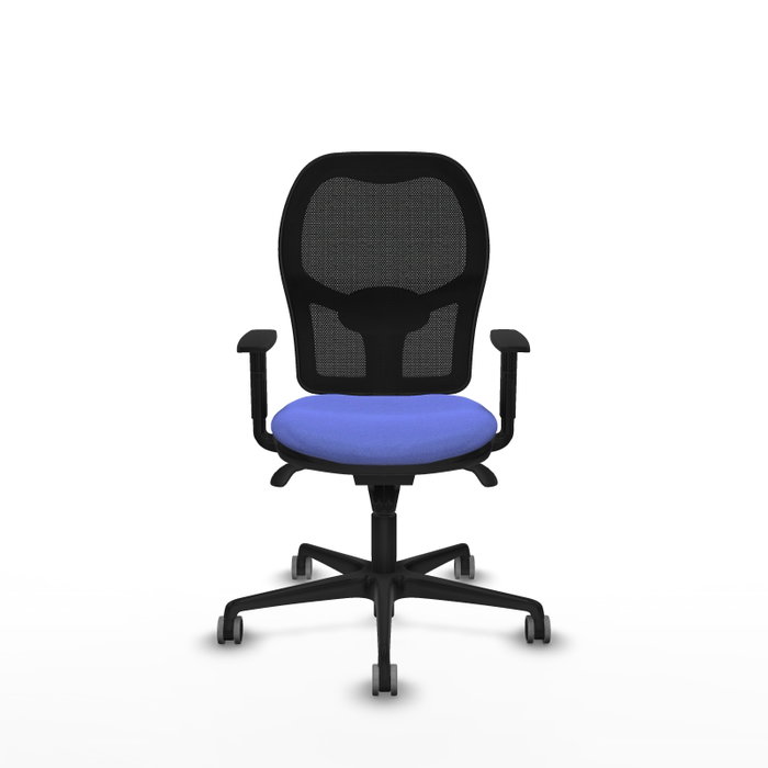 PIQUERAS Y CRESPO Silla de oficina Jorquera Azul claro y Negro