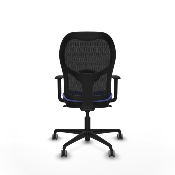PIQUERAS Y CRESPO Silla de oficina Jorquera Azul claro y Negro