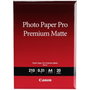 Canon Photo Paper Premium Matte A4, 20 hojas