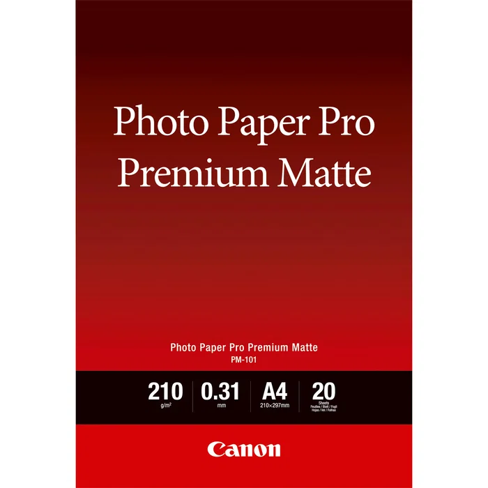 Canon 8657B005 Papel Fotográfico A4 20 Hojas Canon 8657B005 Papel Fotográfico A4 20 Hojas