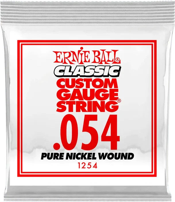 Ernie Ball Cuerda Eléctrica Classic Pure Nickel .054 (Set de 6) (Set de 6)