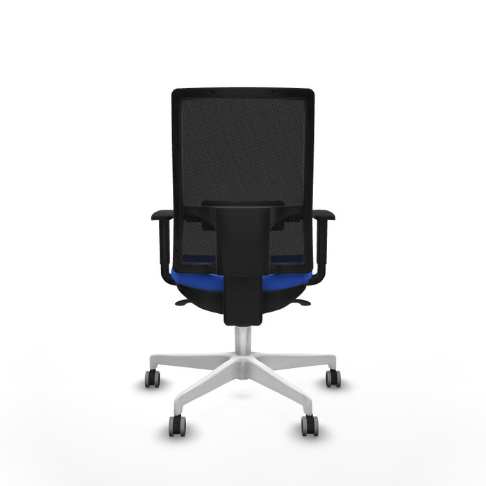 PIQUERAS Y CRESPO Silla de oficina Horna con mecanismo Sincro, Azul y Negro
