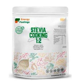 ENERGY FEELINGS Estevia Cooking 1:2: 1 Kg Eco Edulcorante Natural Acalórico Apto para Diabéticos