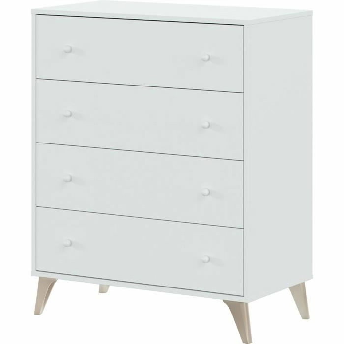 Calicosy Cómoda Sweet de 4 cajones - Blanco