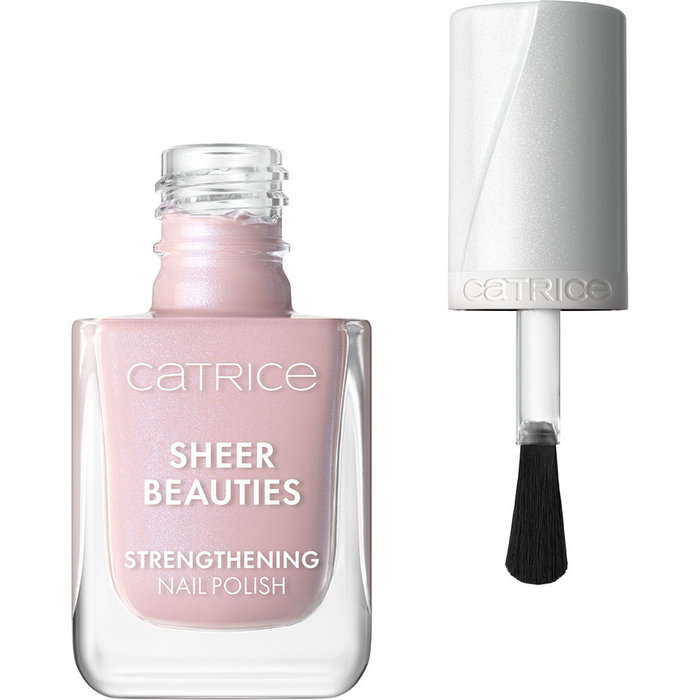 Catrice SHEER BEAUTIES esmalte de uñas fortalecedor #030-Barely Blushed 10,5 ml, tono elegante para uñas débiles