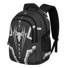 Karactermania Mochila Spiderman Run. Plus Fan Town 44x34x21 cm con 3 Compartimentos y Puerto USB