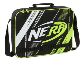 Cartera Escolar Nerf Get ready Negro 38 x 28 x 6 cm