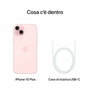 Apple iPhone 15 Plus 128GB Rosa 6.7 pulgadas