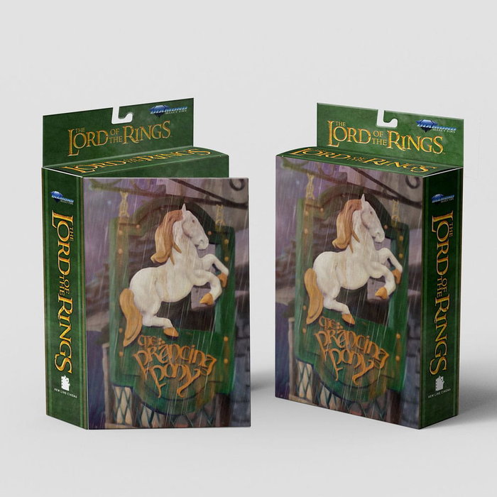 El Señor de los Anillos Figura Deluxe Invisible Frodo 13 cm