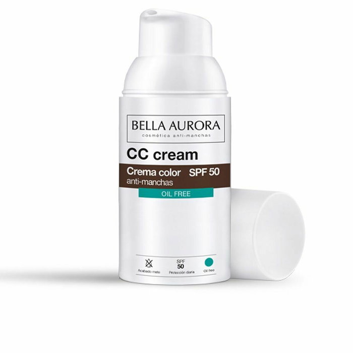 Bella Aurora CC Cream Antimanchas Oil Free SPF50 30 ml Bella Aurora CC Cream Antimanchas Oil Free SPF50 30 ml