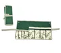 DKD Home Decor Cinta Terraza Y Jardin Verde Blanco Algodon 29 x 6 x 54 cm