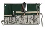DKD Home Decor Cinta Terraza Y Jardin Verde Blanco Algodon 29 x 6 x 54 cm