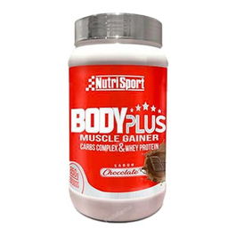 NUTRISPORT Bodyplus Fresa 850Gr Complemento Alimenticio Proteinas Carbohidratos