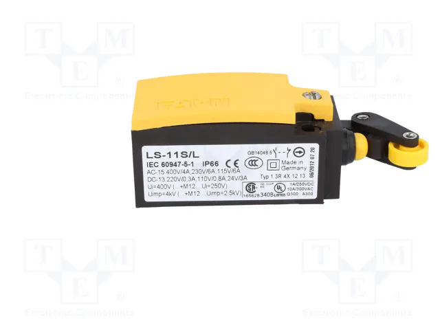 EATON ELECTRIC LS-11S/L Interruptor de fin de carrera NO + NC M20 EATON ELECTRIC LS-11S/L Interruptor de fin de carrera NO + NC M20