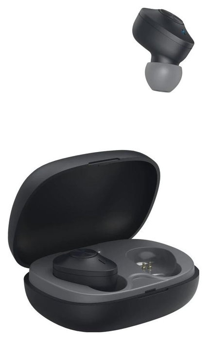 Hama Auricular intrauditivo bluetooth freedom buddy tws batería 16h micrófono y asistente color negro