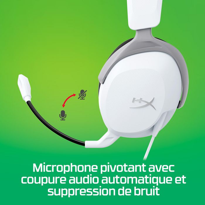 HyperX CloudX Stinger 2 Core Gaming Headsets Xbox White