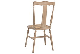 DKD Home Decor Silla Romantico Cedro y Ratan Natural 40 x 94 x 50 cm (2 Unidades)