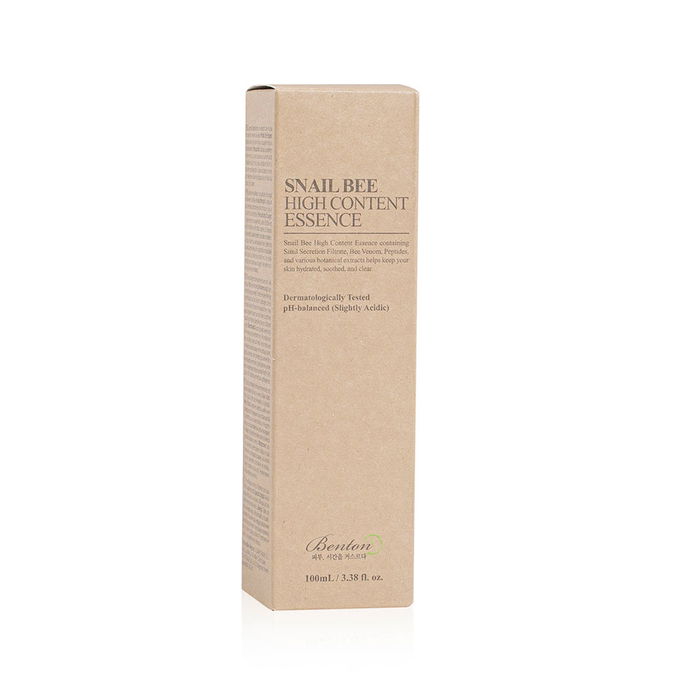 Benton SNAIL BEE HIGH CONTENT essence Tratamiento Facial Hidratante Antiarrugas Antiedad 100 ml