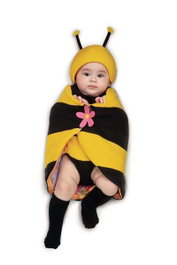 My Other Me Disfraz de Abeja Maya con Manta para Bebé, 0-6 Meses
