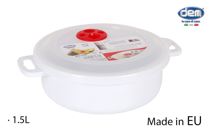 Dem Fiambrera Para Microondas 1.5L (12 Unidades) Dem Fiambrera Para Microondas 1.5L (12 Unidades)