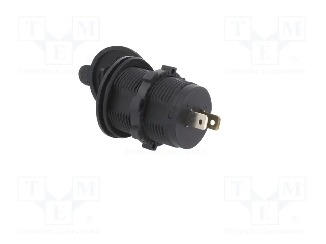 4CARMEDIA Alimentador USB de 2 puertos USB A, Negro/Verde
