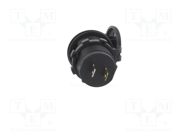 4CARMEDIA Alimentador USB de 2 puertos USB A, Negro/Verde