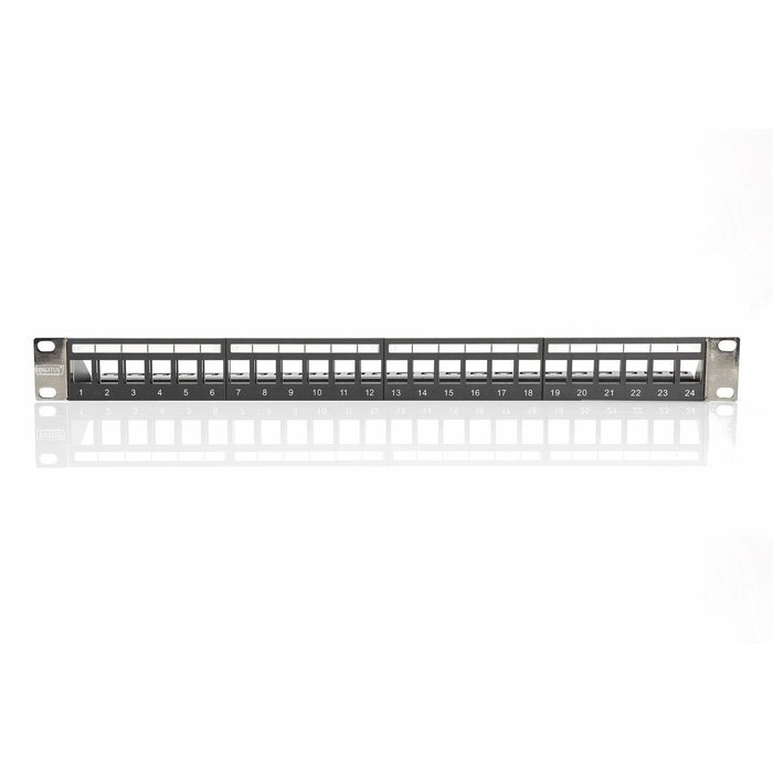 Digitus Patchpanel Modular 24 Puertos 1U Negro Digitus Patchpanel Modular 24 Puertos 1U Negro