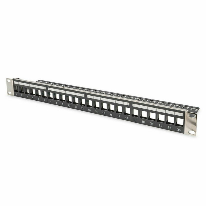 Digitus Patchpanel Modular 24 Puertos 1U Negro Digitus Patchpanel Modular 24 Puertos 1U Negro