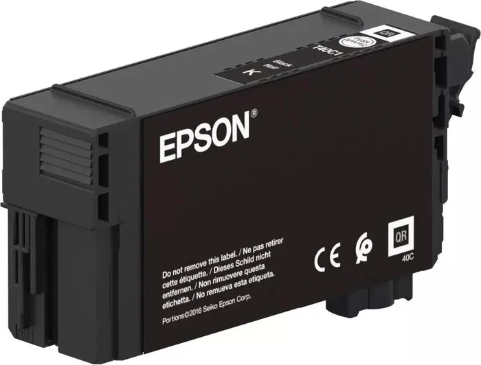 Epson UltraChrome XD2 Black T40C140 Negro 50ml Epson UltraChrome XD2 Black T40C140 Negro 50ml